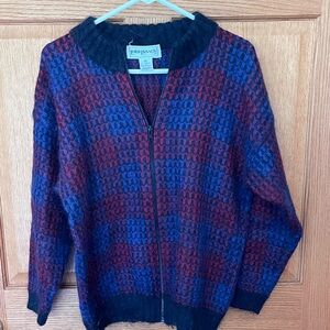 Vintage Lord Isaac’s Wool blend zippered sweater